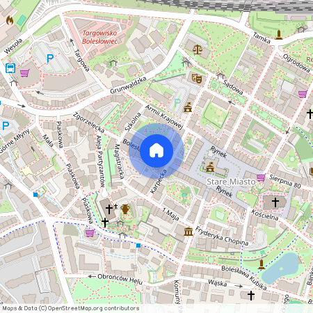 ul. Bolesława Prusa, Bolesławiec, bolesławiecki, dolnośląskie