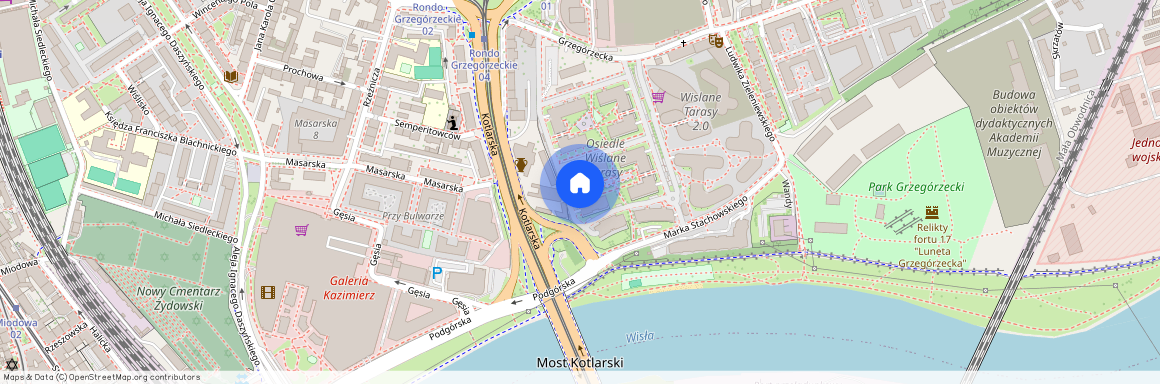 ul. Grzegórzecka, Grzegórzki, Grzegórzki, Kraków, małopolskie