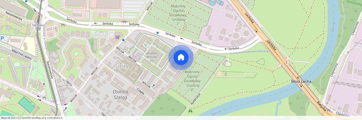 ul. Serbska, Szeląg, Stare Miasto, Poznań, wielkopolskie