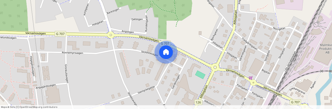 Alvesta Västra, Kronoberg, Stenlyckegatan 27 A