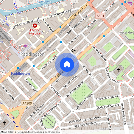 Sussex Gardens, London W2 3UL, United Kingdom