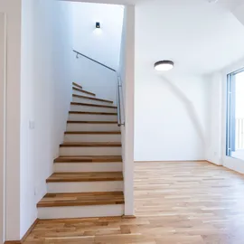 Ab 1.10. Top-Lage Kagran: Attraktive 3-Zimmer-Maisonette mit Balkon und Terrasse - Photo 3