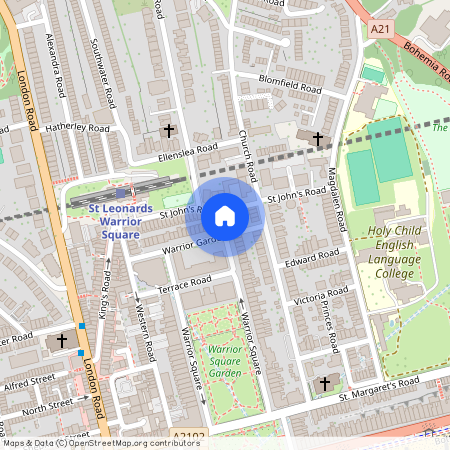 5 Warrior Gardens, St Leonards