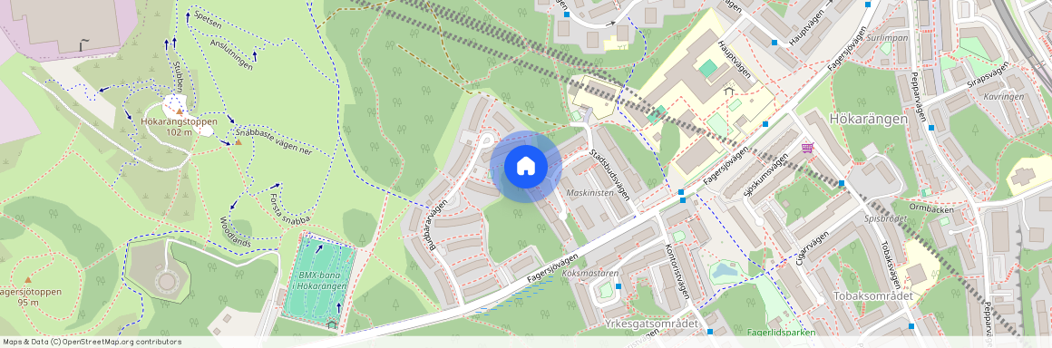 Stadsbudsvägen 28, Hökarängen