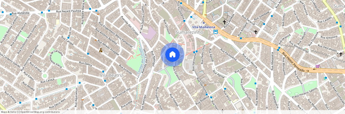 Rua Girassol, 1250, Pinheiros, São Paulo - SP, 08391-080, Brazil
