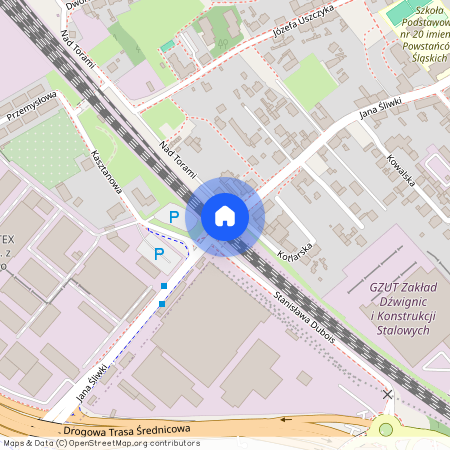 ul. Jana Śliwki, Szobiszowice, Gliwice, śląskie