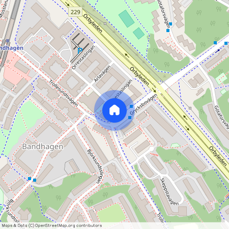 Stockholm, Grycksbovägen, 90, 12430