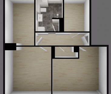 Erstbezug nach Sanierung - Foto 1