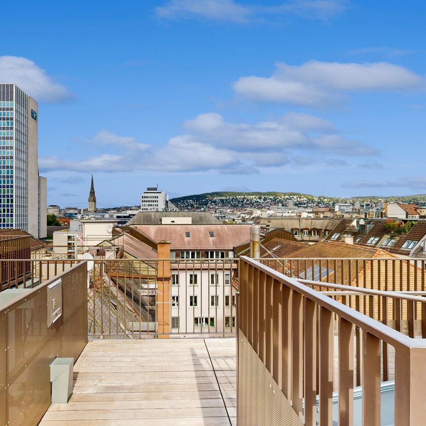 Zentrale und moderne Wohnung mit privater Dachterrasse - Foto 1