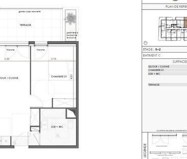 location Appartement T2 DE 41.5m² À MONTPELLIER - Photo 1