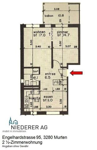 2.5-ZW à 59 m² im EG mit Gartensitzplatz - Foto 2