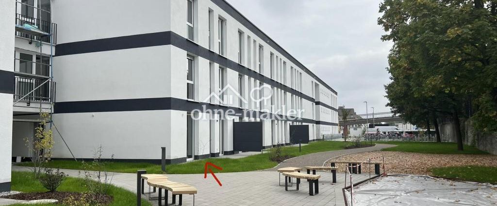 Erstbezug! Möbliertes 1-Zimmer Appartment mit Terrasse & Grünfläche – nah am Universitätsklinikum - Photo 1