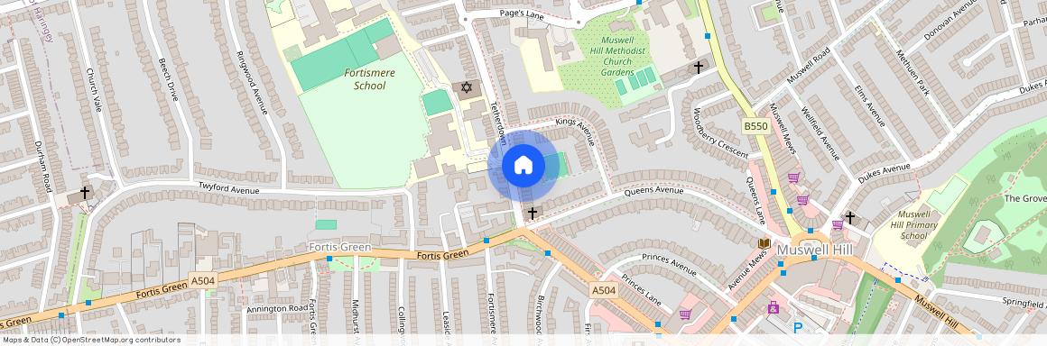 Tetherdown, Muswell Hill n10