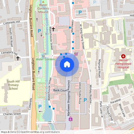 Marlowes, Hemel Hempstead, Hertfordshire, HP1 1BH