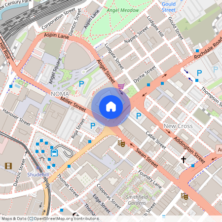 at Angel Gardens, Flat C118, Rochdale Road M4