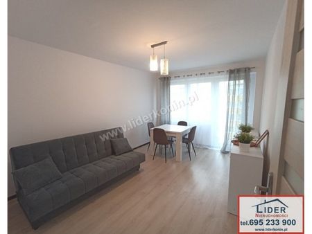 Wynajmę 2 pok. mieszkanie |39 m²| balkon | III piętro | Konin ul. Sosnowa - Фото 3
