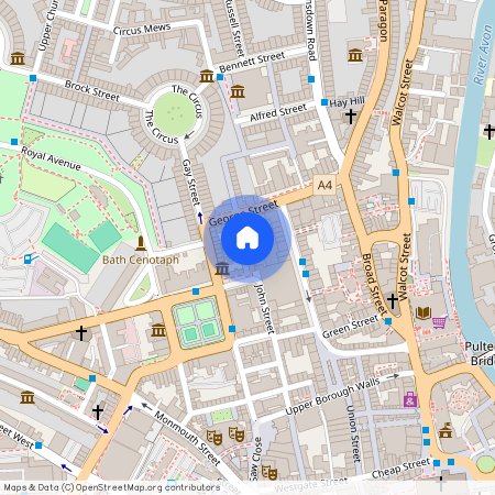 Barton Buildings, Bath, Somerset, BA1