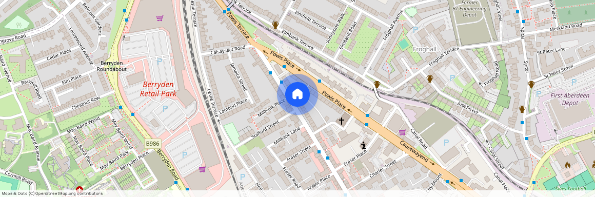 George Street, Aberdeen, AB25