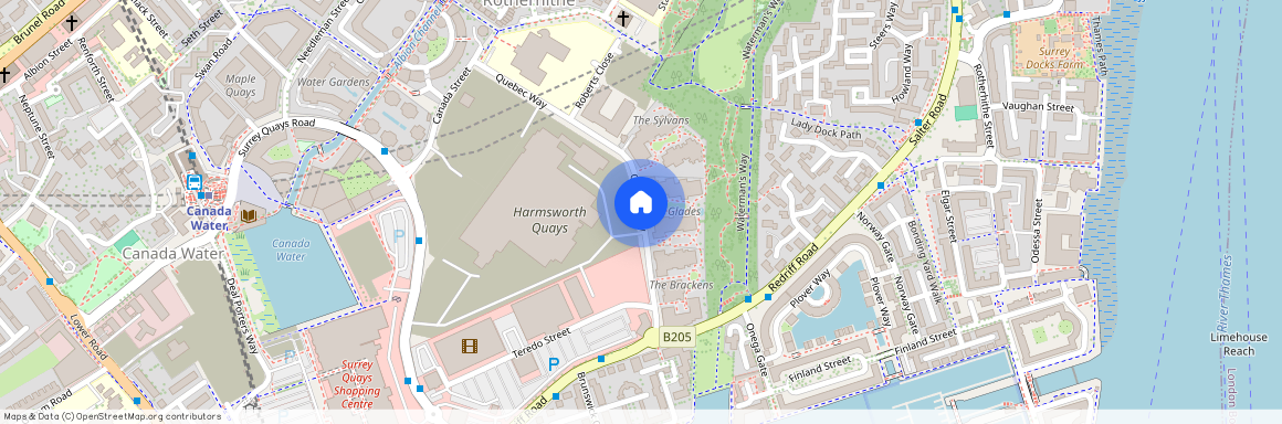 Quebec Way, Canada Water, SE16