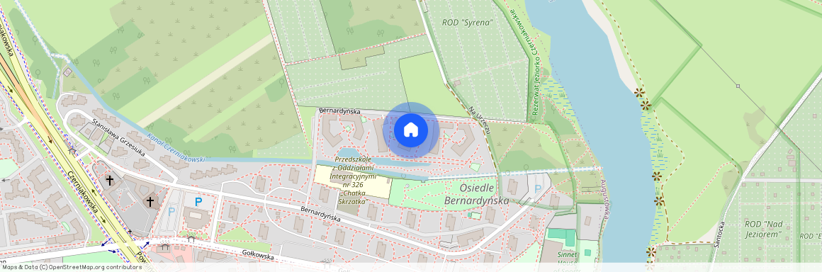 ul. Bernardyńska, Czerniaków, Mokotów, Warszawa, mazowieckie