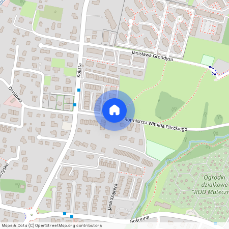 ul. Rotmistrza Witolda Pileckiego, Kamienica, Bielsko-Biała, śląskie