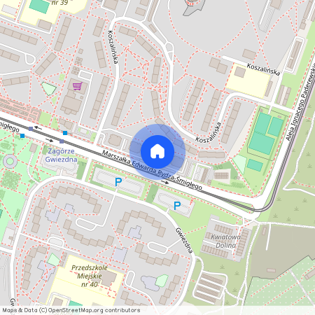 Zagórze, ul. Marszałka Edwarda Rydza-Śmigłego, Sosnowiec