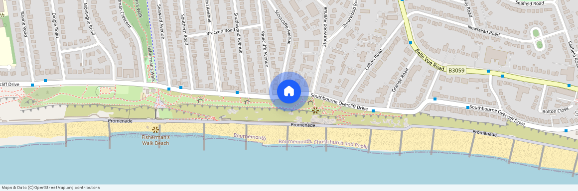 Southbourne Overcliff Drive, Bournemouth, Dorset, BH6