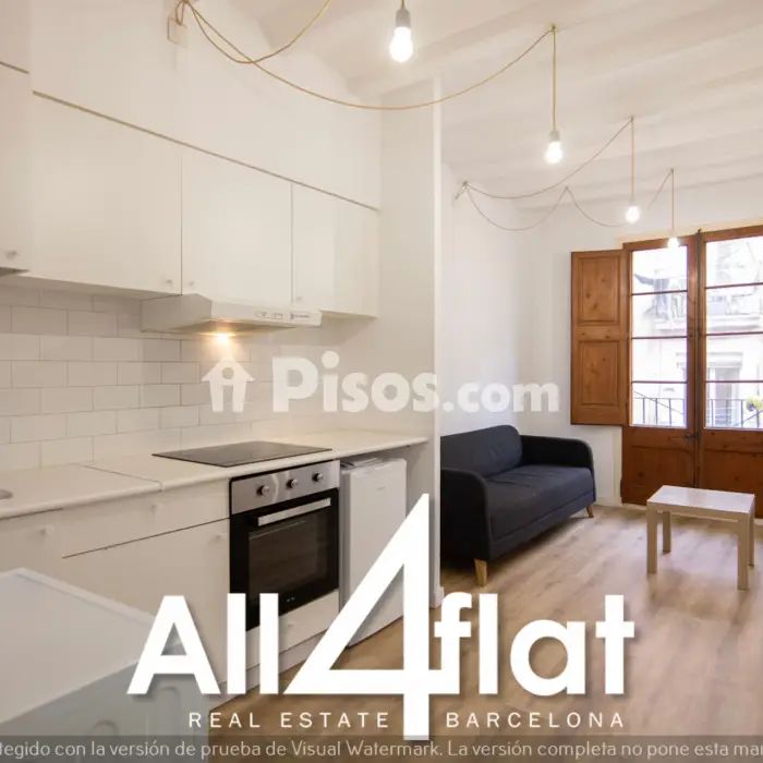 Estudio en alquiler en Carrer de la Lluna - Foto 1