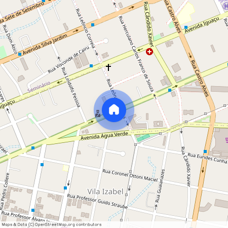 Avenida Presidente Getúlio Vargas, 3625, Vila Izabel - Curitiba - PR