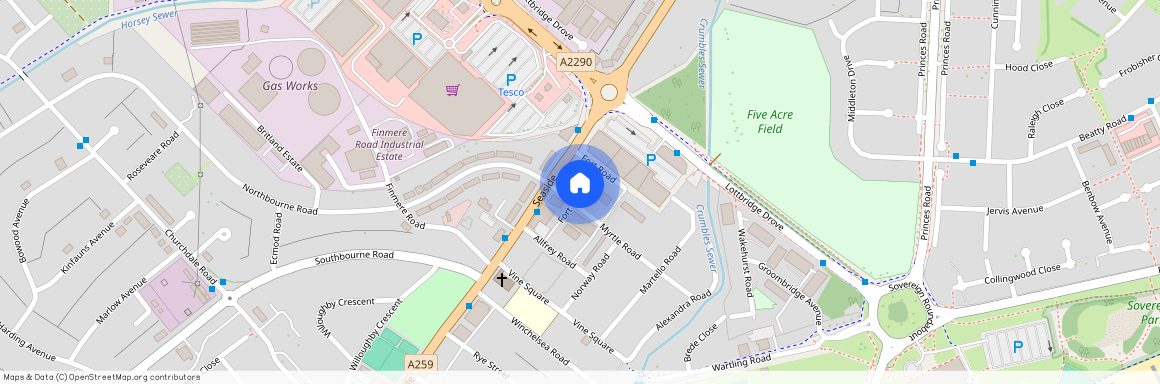 Myrtle Road, Eastbourne, East Sussex, BN22