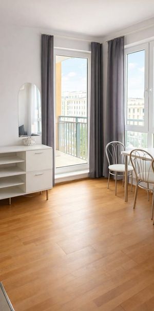 Jasne mieszkanie z dużym balkonem blisko METRA 36 m² - Photo 1