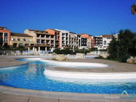 Appartement pour 4 personnes avec piscine et accès direct à la plage aux Marines de Gassin - Photo 2