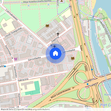 ul. Górnośląska, Solec, Śródmieście, Warszawa, mazowieckie