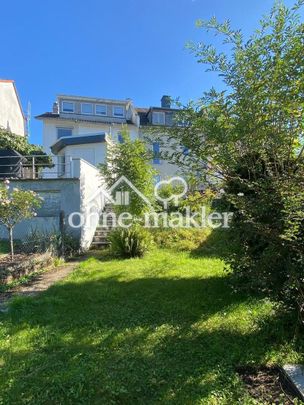 Bad Vilbel, Kernstadt: 3-Zimmer Wohnung im Stilaltbau, optional mit Gartennutzung, S-Bahn 400m - Foto 1