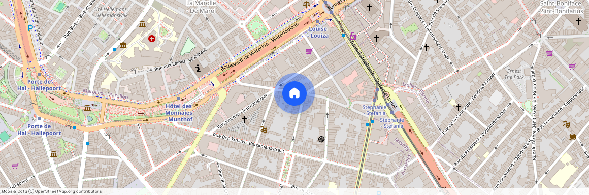 Rue Bosquet - Bosquetstraat 42, 1060 Saint-Gilles - Sint-Gillis, Belgium