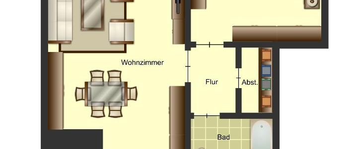 ***Bocklemünd auf 2 Zimmern*** - Photo 1