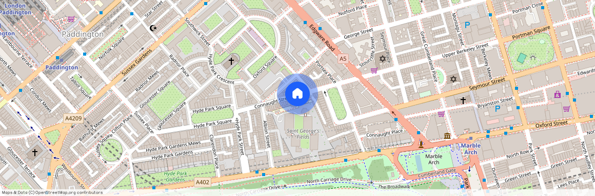 Oxford Square, Hyde Park, London, W2