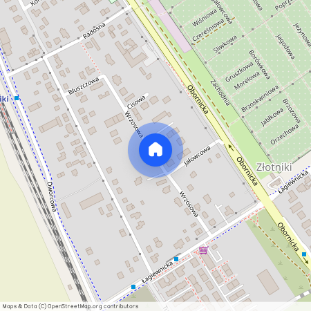 ul. Wrzosowa, Złotniki, Suchy Las, poznański, wielkopolskie