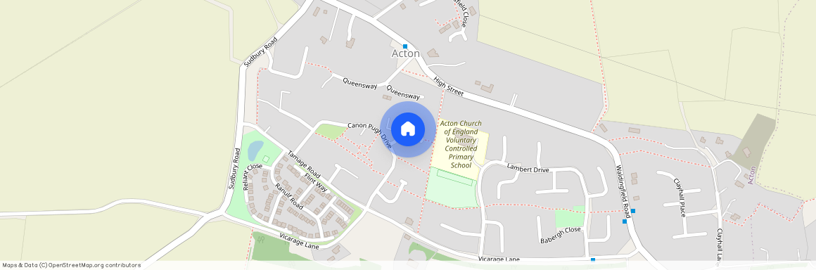 Daniels Close, Acton, Sudbury, Suffolk, CO10