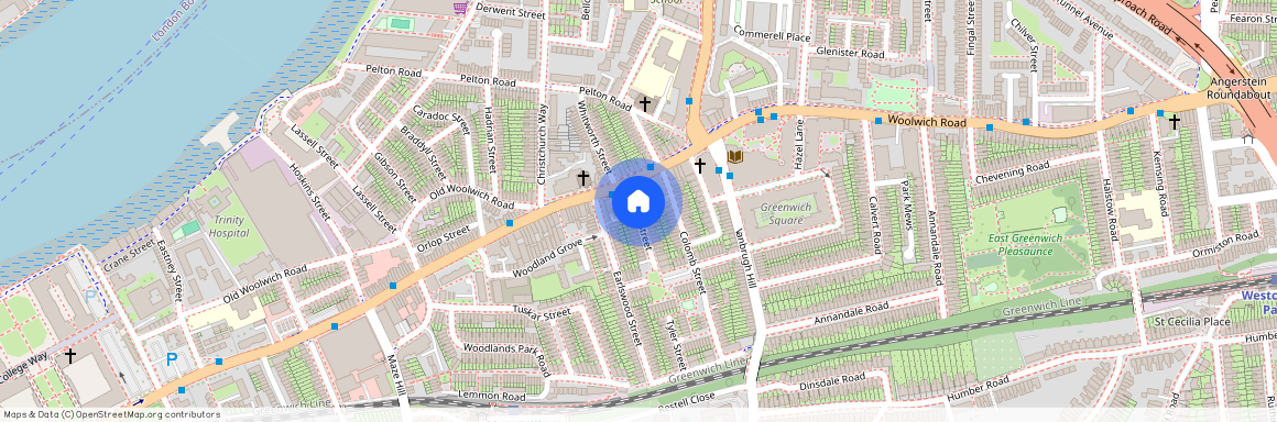 Trafalgar Road, Greenwich, London, SE10