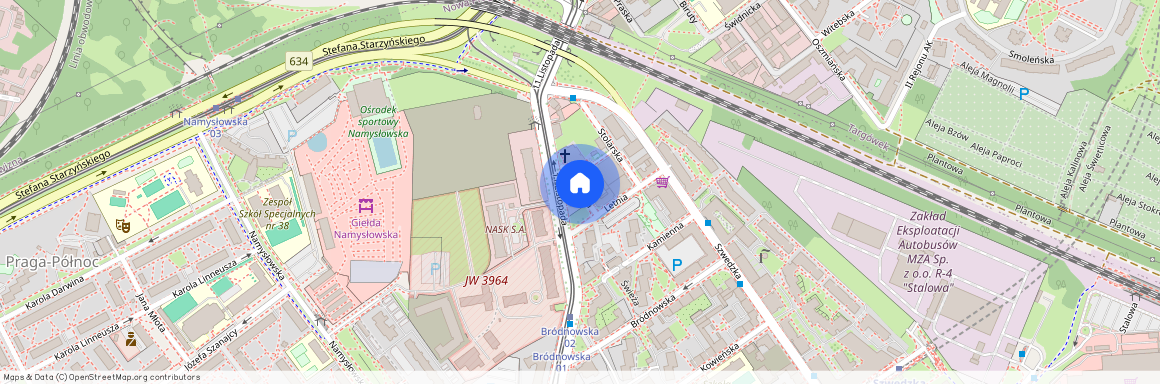 ul. Lęborska, Nowa Praga, Praga-Północ, Warszawa, mazowieckie