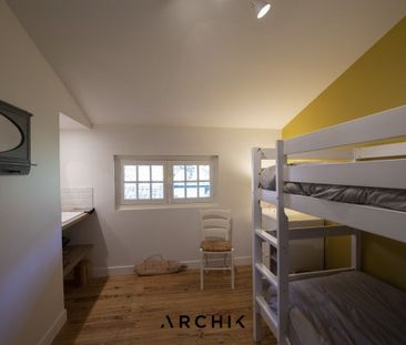 Architecture néo basque, cette maison de 150 m2 typique du Moulleau... - Photo 1