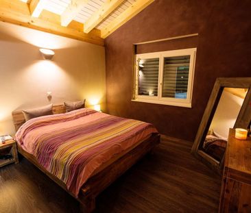 Zu vermieten möbliert, prächtiges Dachgeschoss 4.5 Zimmer in Duplex - Foto 2