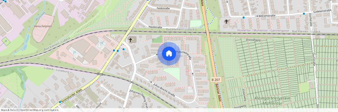 Damaschkestr. 10, 23560 Lübeck OT St.Jürgen