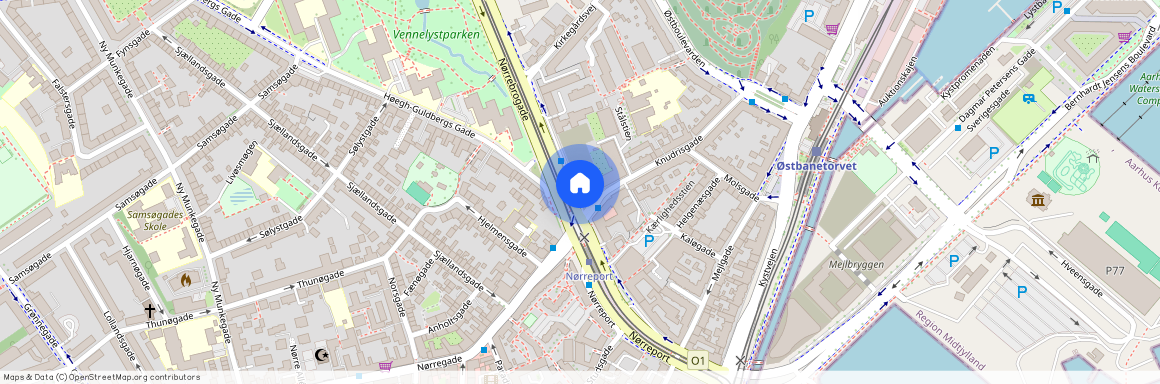 Nørrebrogade 16, 2., 8000 Aarhus C