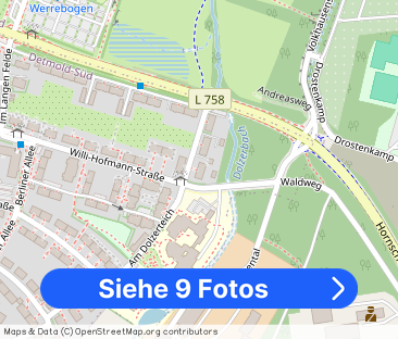 wunderschöne Drezimmerwohnung über den Dächern Detmolds - Foto 1