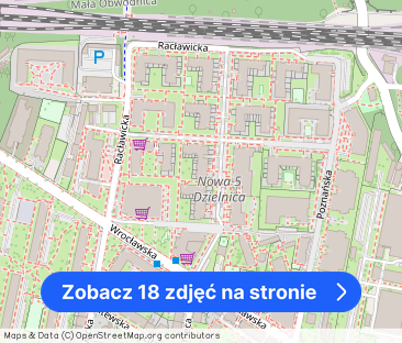 Mieszkanie na wynajem 43,3 m2 | Piąte piętro | Wyposażone | NOWE | ... - Zdjęcie 1