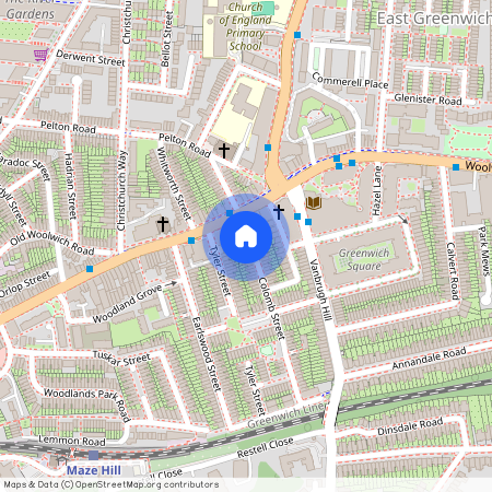 Colomb Street, Greenwich, SE10, London