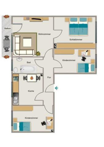 Mozartstraße 19, 45772 Marl - Foto 5