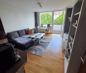 Schöne 1 Zimmer Wohnung möbliert mit Balkon und Garage - Foto 1